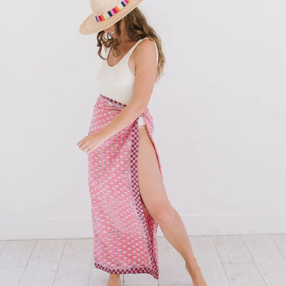Raspberry Sarong | Sunshine Tienda
