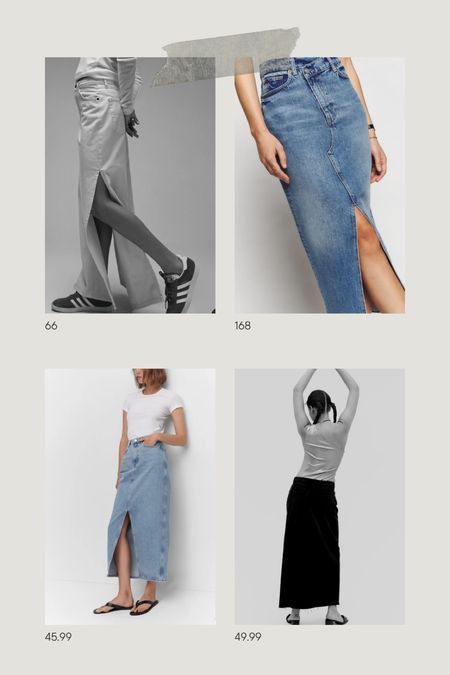 Denim Skirt Edit: the surprisingly wearable, edgy skirt of the season. Midi and maxi length denim skirts ready for you to tuck in vests, shirting and breezy summertime blouses 

#LTKunder100 #LTKSeasonal #LTKeurope