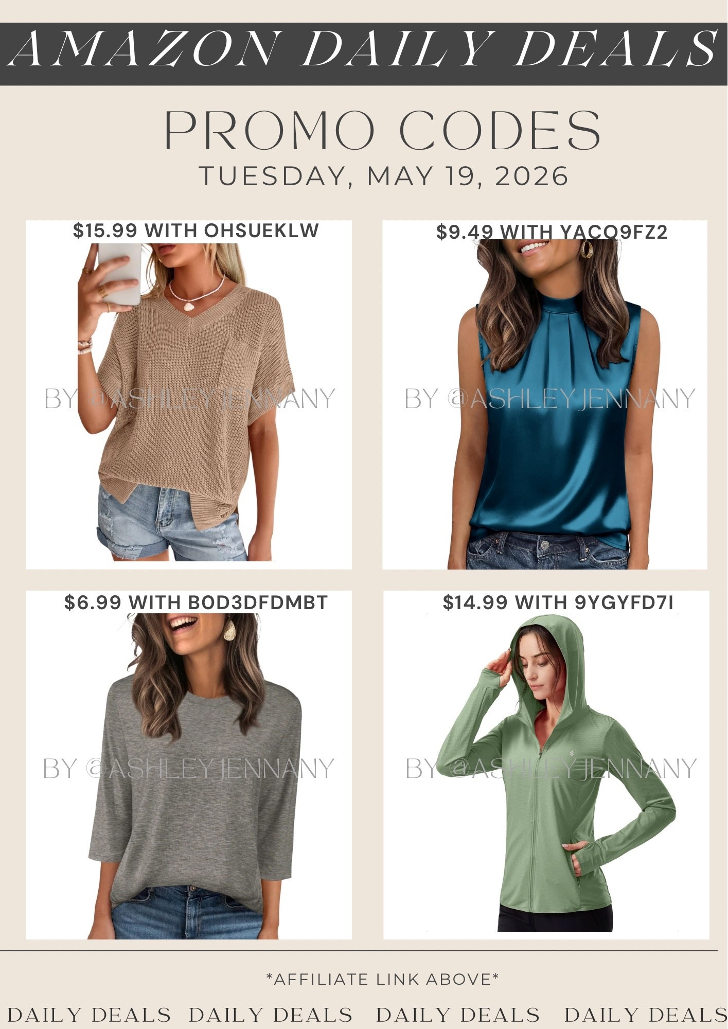 Amazon deals

#LTKSaleAlert #LTKMidsize #LTKSeasonal