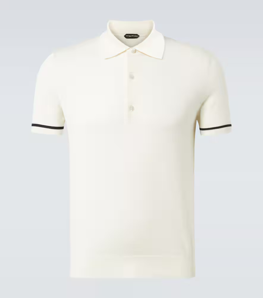Tom Ford Cashmere and silk polo shirt | Mytheresa (US/CA)