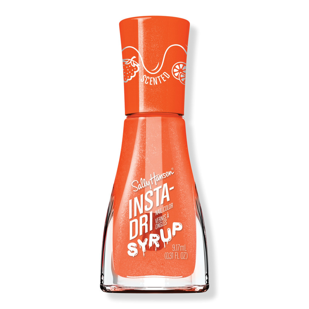 Sally Hansen Insta-Dri Syrup Nail Polish Collection - Oozing Orange | Ulta