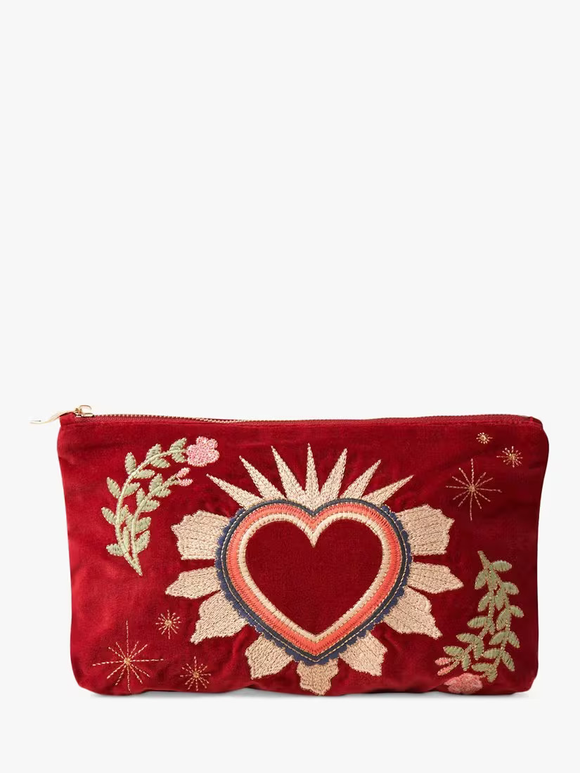 Elizabeth ScarlettSacred Heart Pouch, Rouge | John Lewis (UK)