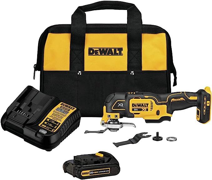 DEWALT 20V MAX XR Oscillating Tool Kit, 3-Speed (DCS356C1) | Amazon (US)