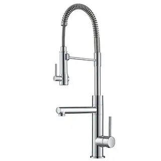 Kraus Artec 2-Function Commercial Pulldown Pot Filler Kitchen Faucet - KPF-1603 - 24 3/4" Height ... | Bed Bath & Beyond