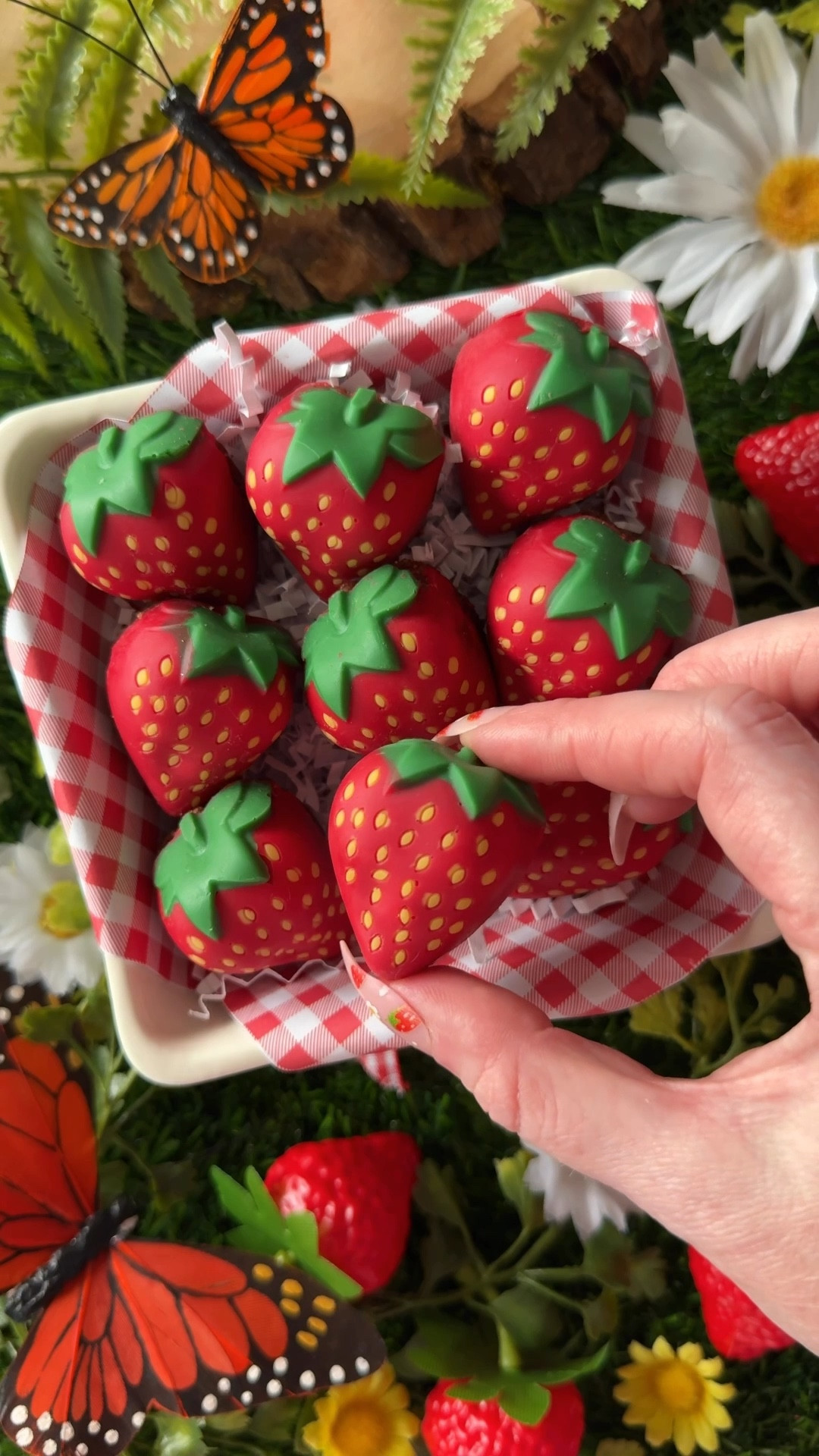 These berry brownie bites are so cute for spring and easy to make using this strawberry mold.

#LTKfoodie #LTKSeasonal