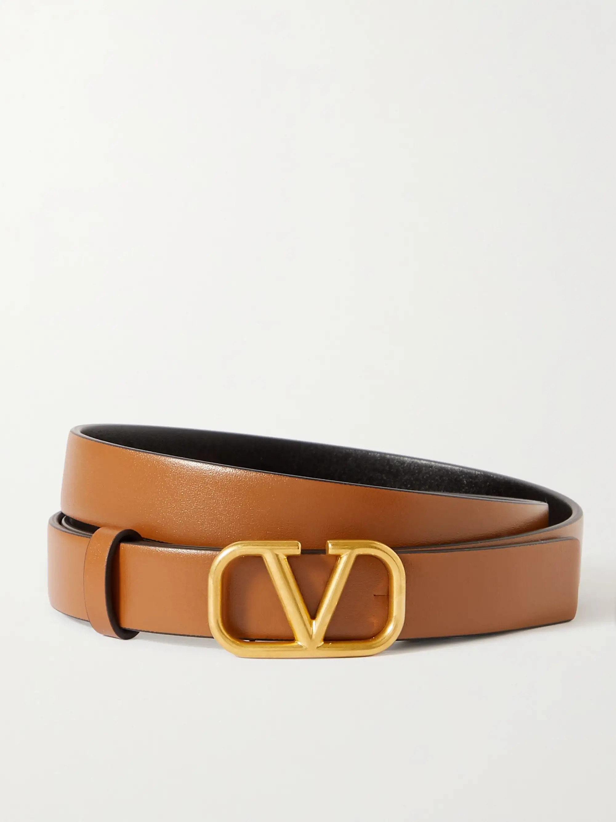 VLOGO reversible leather belt | NET-A-PORTER (US)