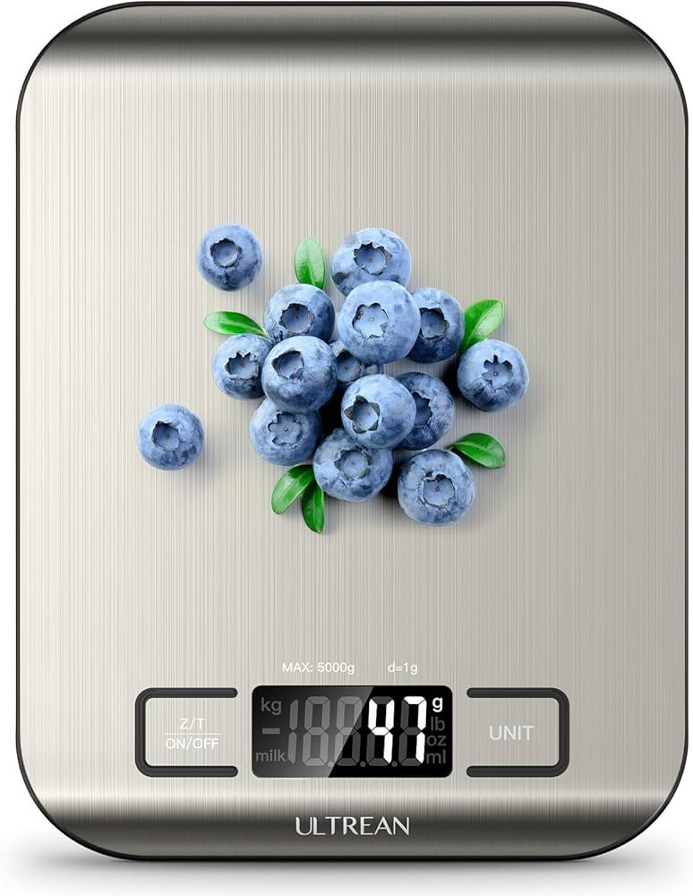 Ultrean Food Scale, Digital Kitchen Scale Weight Grams and Ounces for Baking Cooking and Meal Pre... | Amazon (US)