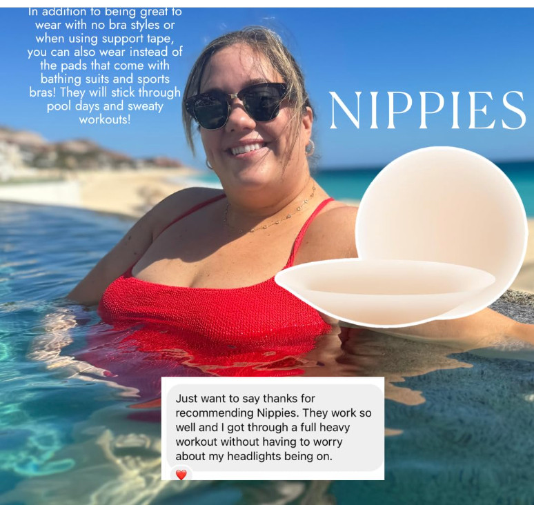 These are the best nipple covers. I like to wear them under my swim suits, but also great for under a top you might not be able to wear a bra with.  

 #LTKFindsUnder50 #LTKStyleTip #LTKSwim