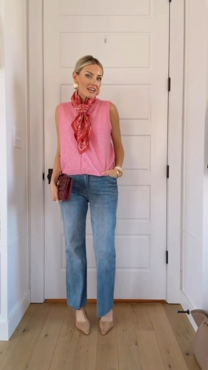 The same pink sweater, but I just switched out my jeans & the accessories! This would be a cute outfit for a date night or a girls night out! Wearing XS/26! Use my code LOVERLY15 for 15% off!

Loverly Grey, Avara, spring outfits, spring sweater, date night, girls night out 

#LTKSeasonal