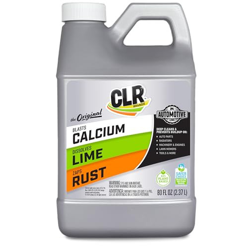 CLR Brands® Automotive Calcium, Lime & Rust Remover, Cleaner for Multiple Surfaces, EPA Safer Choice Certified, Ammonia, Phosphate and Bleach Free Cleaner, 80 Oz | Amazon (US)