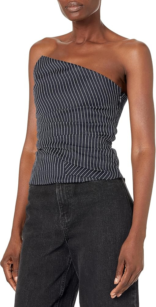 The Drop Women's Sky Captain Striped Strapless Top by @signedblake | Amazon (US)