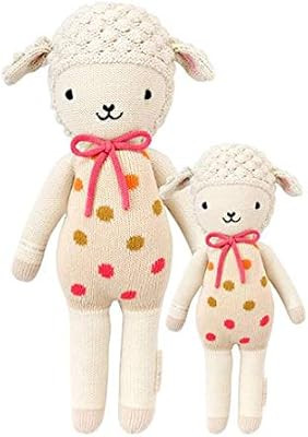 CUDDLE + KIND Lucy The Lamb Little 13" Hand-Knit Doll – 1 Doll = 10 Meals, Fair Trade, Heirloom... | Amazon (US)