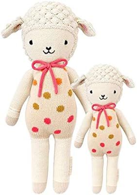 CUDDLE + KIND Lucy The Lamb Little 13" Hand-Knit Doll – 1 Doll = 10 Meals, Fair Trade, Heirloom... | Amazon (US)