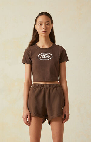 Land Rover Brown Logo Baby T-Shirt | PacSun