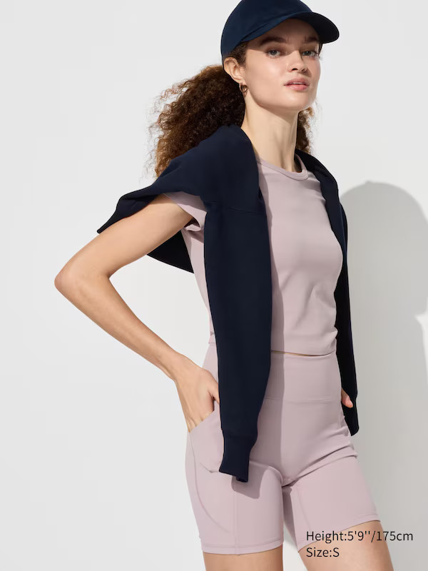 Ultra Stretch AIRism Biker Shorts | UNIQLO (US)