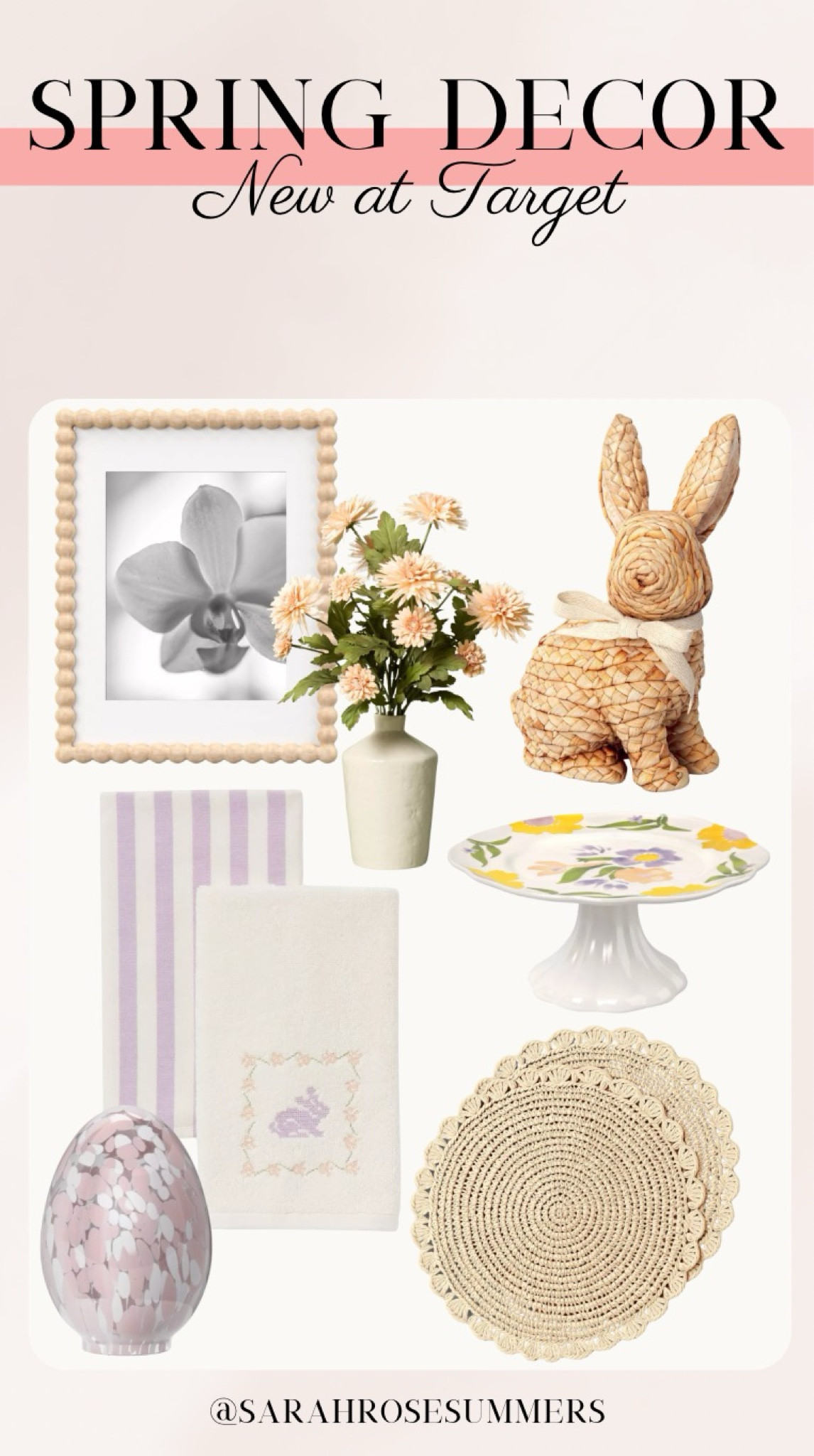 New spring decor at Target. Home decor for spring. Easter decor. Kitchen decor. 

#LTKSeasonal #LTKHome