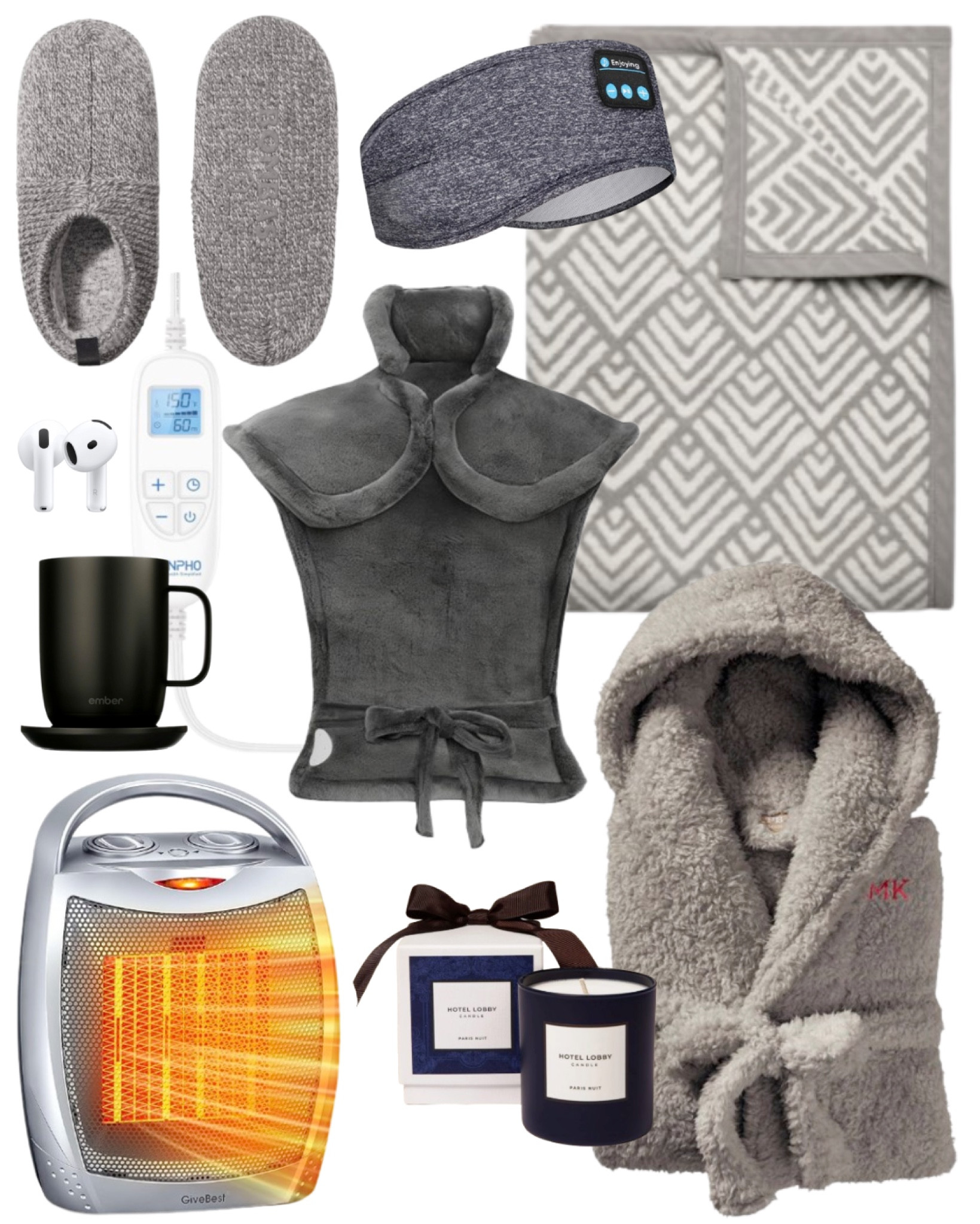 It’s that time in the winter where outside is FREEZING and I want nothing more than to just be cozy and warm. Curled up on the couch with a comfort show or a good book? Yes please!

Welcome to the ultimate warm, comfort items — the coziest blanket, amazing slippers from Bombas, a full back heating pad that wraps over your shoulders and ties around the waist…. Everything you need for some hygge in the dead of winter. 

#LTKMostLoved #LTKSeasonal #LTKHome