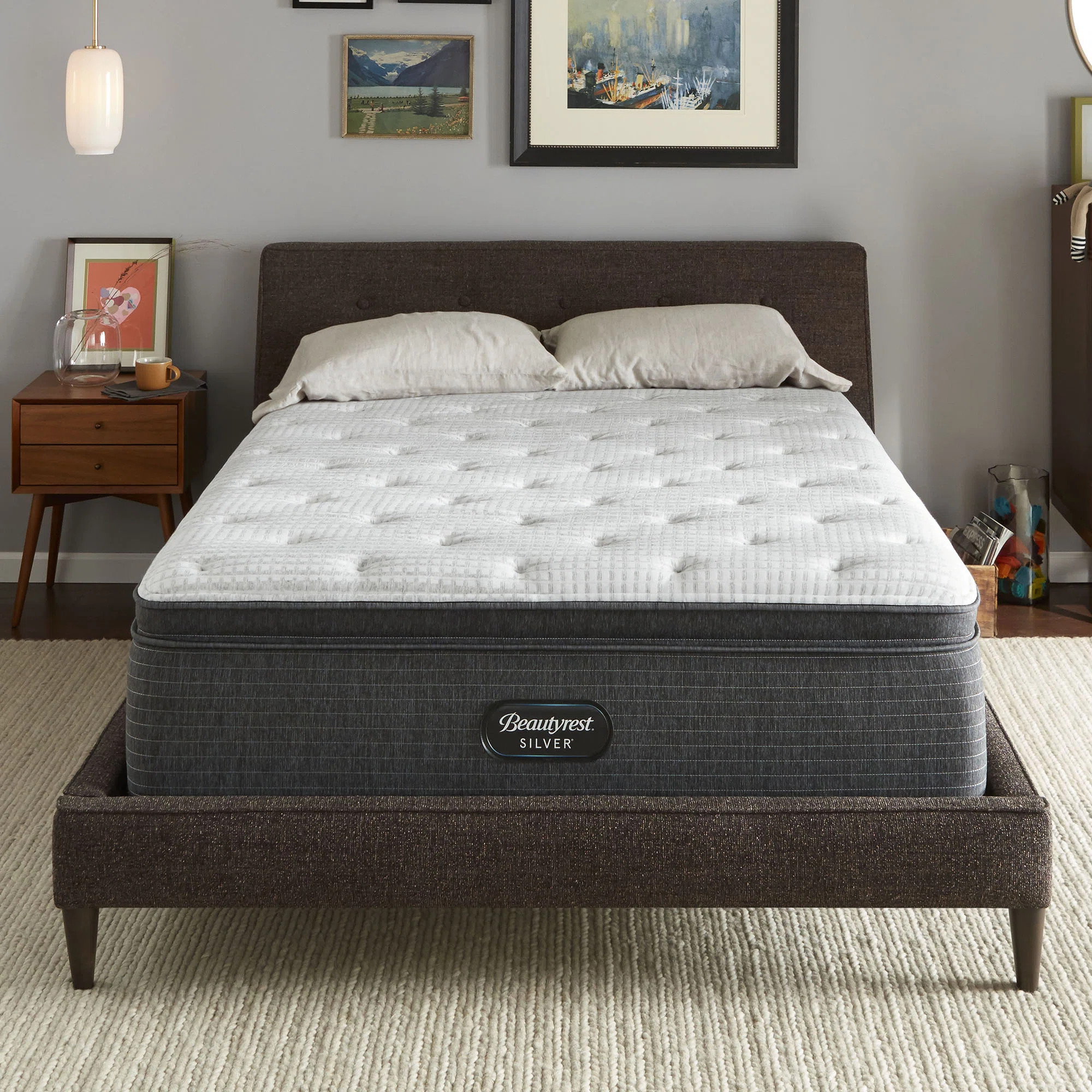 Beautyrest Silver BRS900-C Medium Pillow Top 16" Innerspring Mattress & Reviews | Wayfair | Wayfair North America