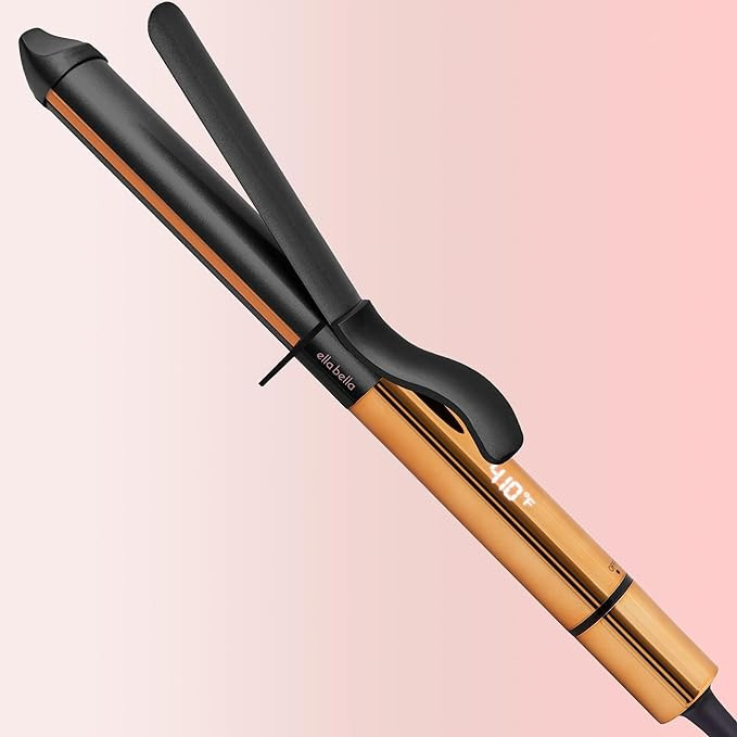 ELLA BELLA® Curling Iron 1 Inch • Professional Hair Curler • Curling Wand • Ceramic Curlin... | Amazon (US)