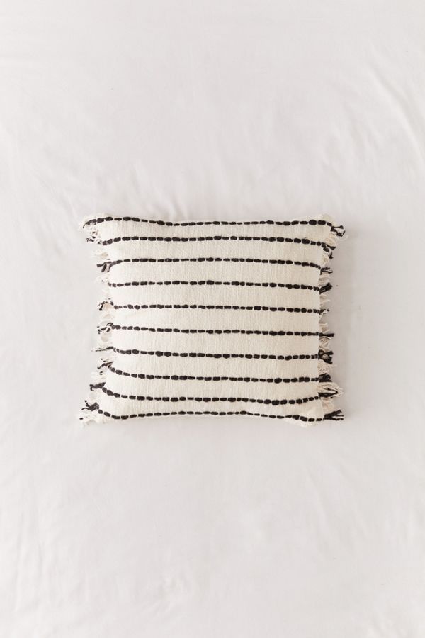 Liana Fringe Throw Pillow | Urban Outfitters (US and RoW)