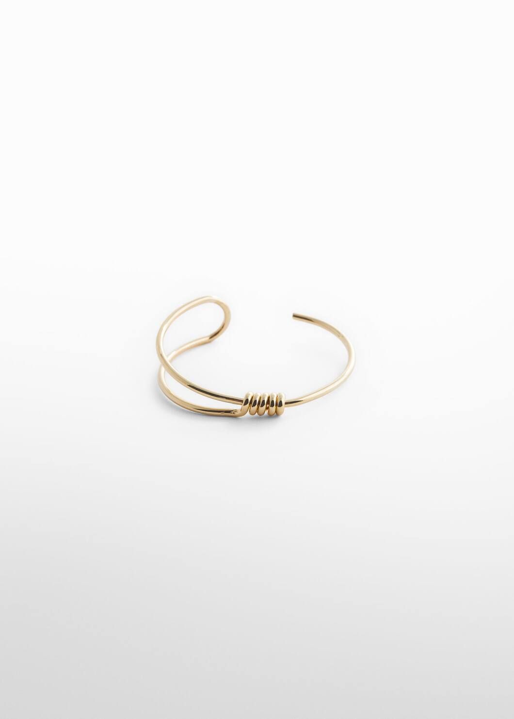 Rigid interlocking bracelet -  Women | Mango USA | MANGO (US)