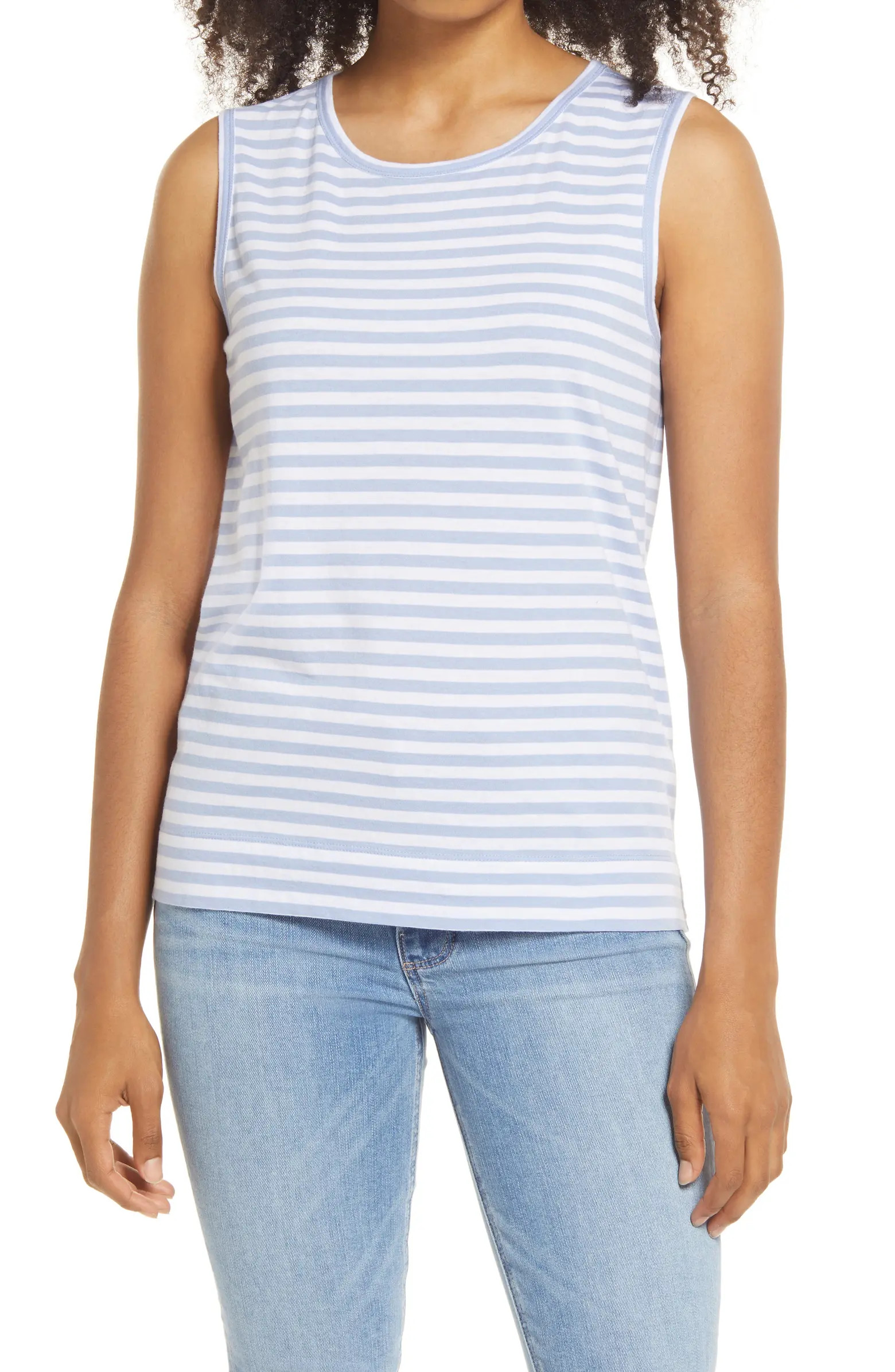 Cotton Blend Tank | Nordstrom
