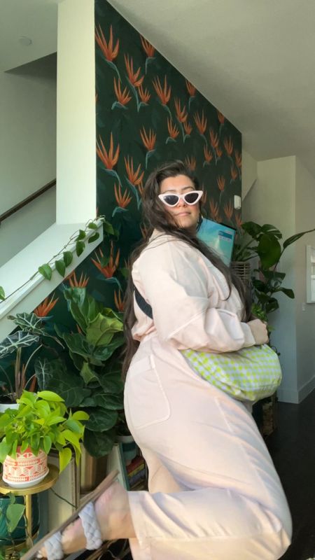 Living in jumpsuits lately! Loving this plus-size option under $50 paired with this fun baggu crossbody bag 

#LTKunder50 #LTKcurves #LTKitbag