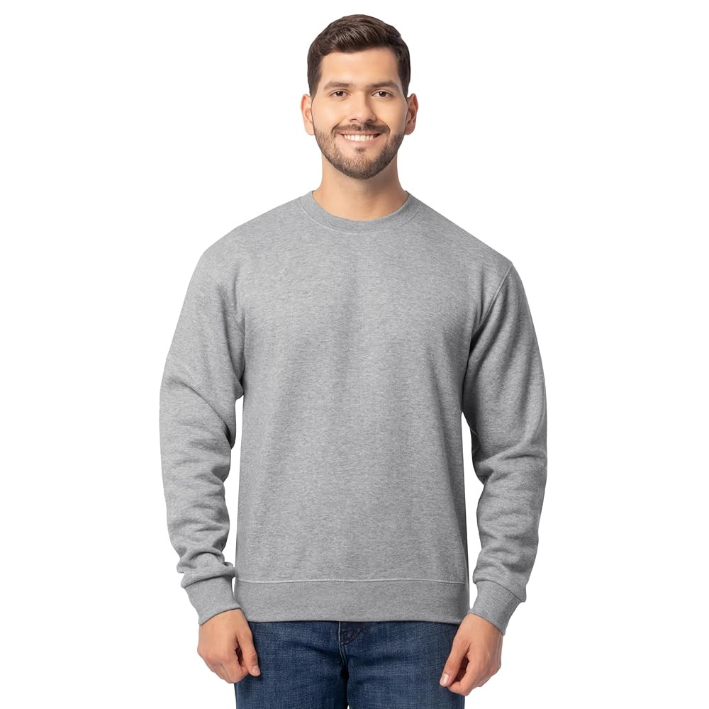 Fruit of the Loom Men's Moisture Wicking Eversoft Fleece Sweatshirt | Amazon (US)