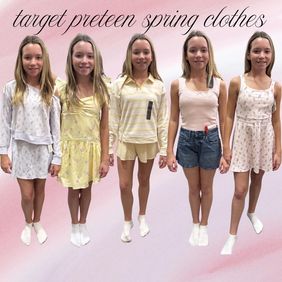 Spring haul from target for my 12 year old! #target #targetstyle #spring #springoutfit #preteen #easter 

#LTKActive #LTKKids #LTKootd