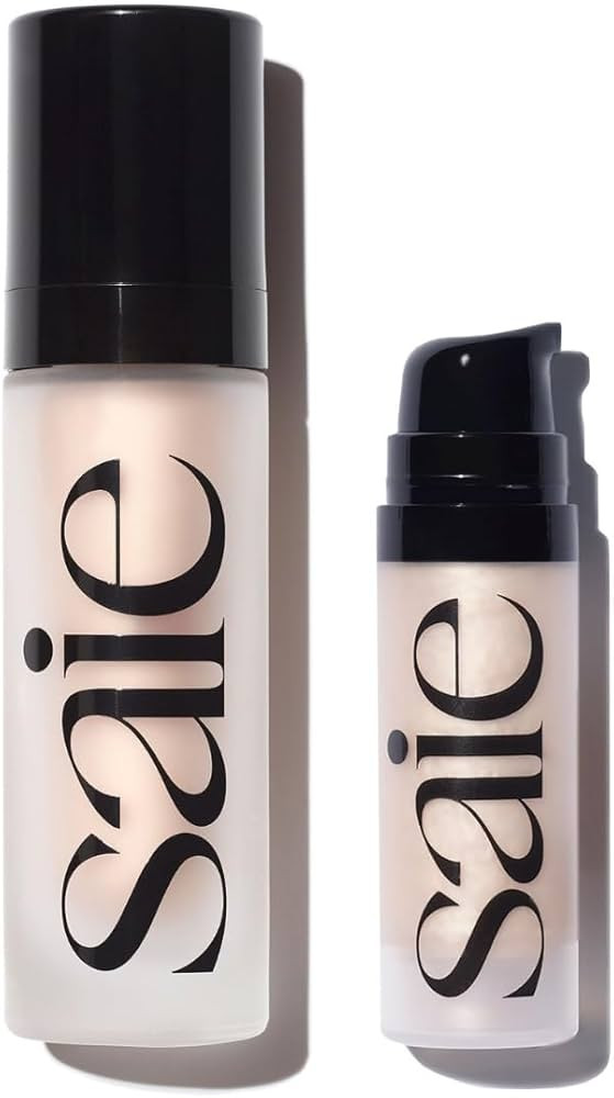 Saie Glowy Super Gel Lightweight Illuminator, Starglow Duo - Luminizer for Glowing Skin, Wear Alo... | Amazon (US)