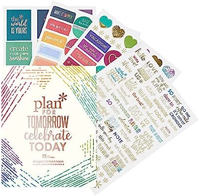 Erin Condren Designer Sticker Book - Classic Edition 4 (492 Stickers Total). Decorative and Cute ... | Amazon (US)