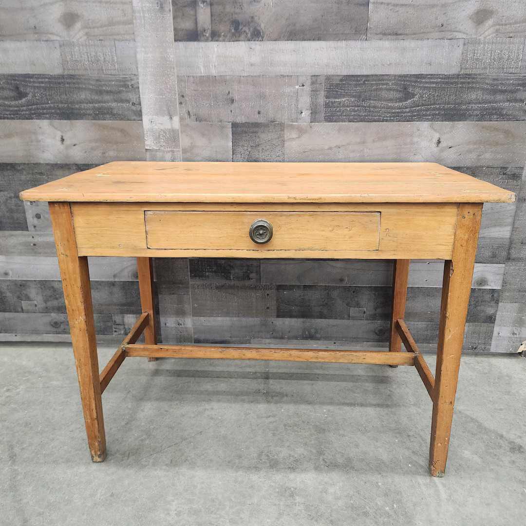English Pine One Drawer Table | Etsy (US)
