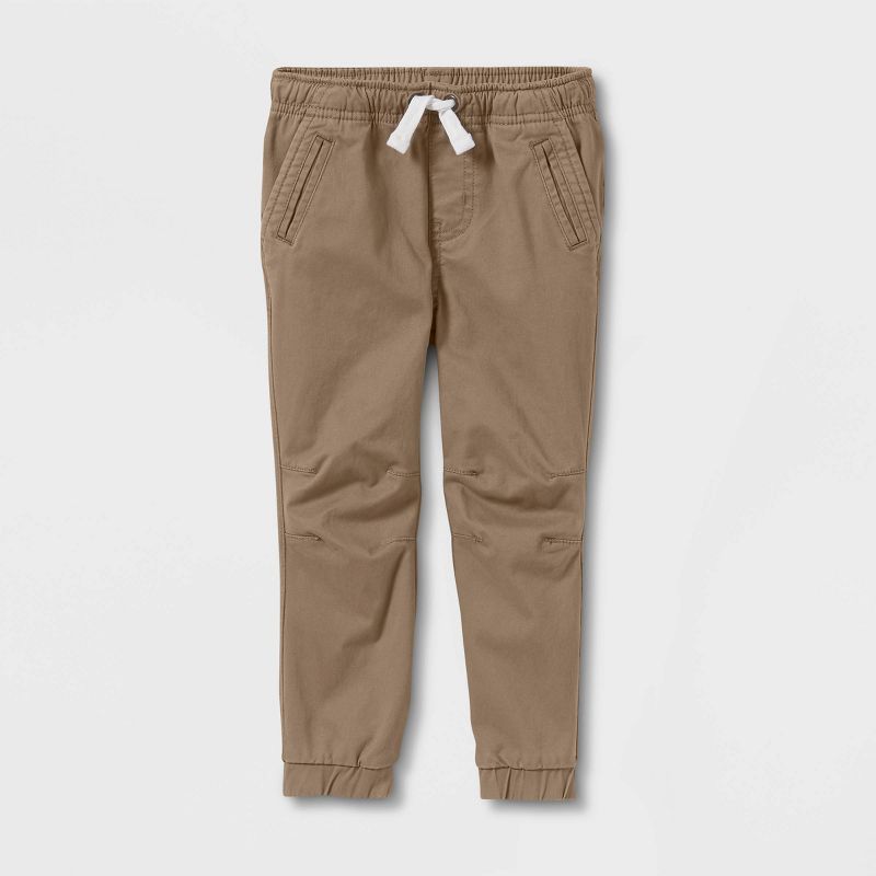 Toddler Boys' Woven and Knit Pull-On Jogger Pants - Cat & Jack™ | Target