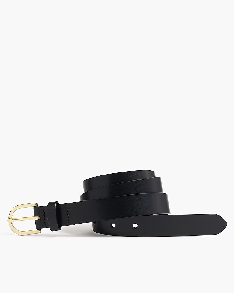 Italian bonded-leather belt | J.Crew Factory