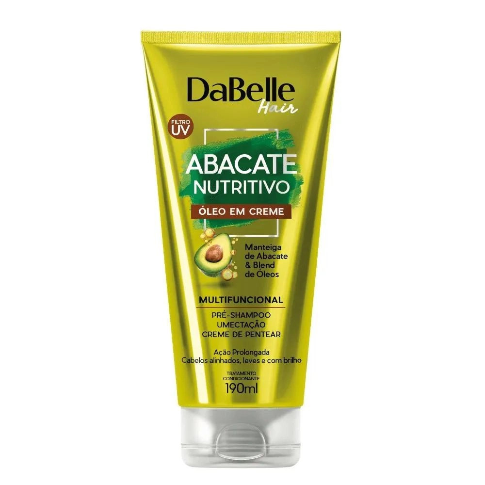 Óleo em Creme Abacate Nutritivo Vegano DaBelle 190ml | Americanas (BR)