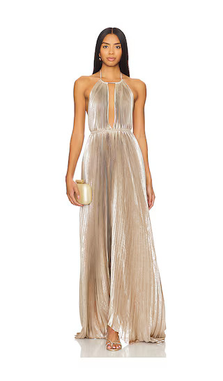 Boheme Gown in Desert Shimmer | Revolve Clothing (Global)