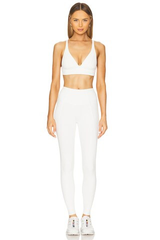 GIGI C Marissa Sports Bra Top in Ivory from Revolve.com | Revolve Clothing (Global)