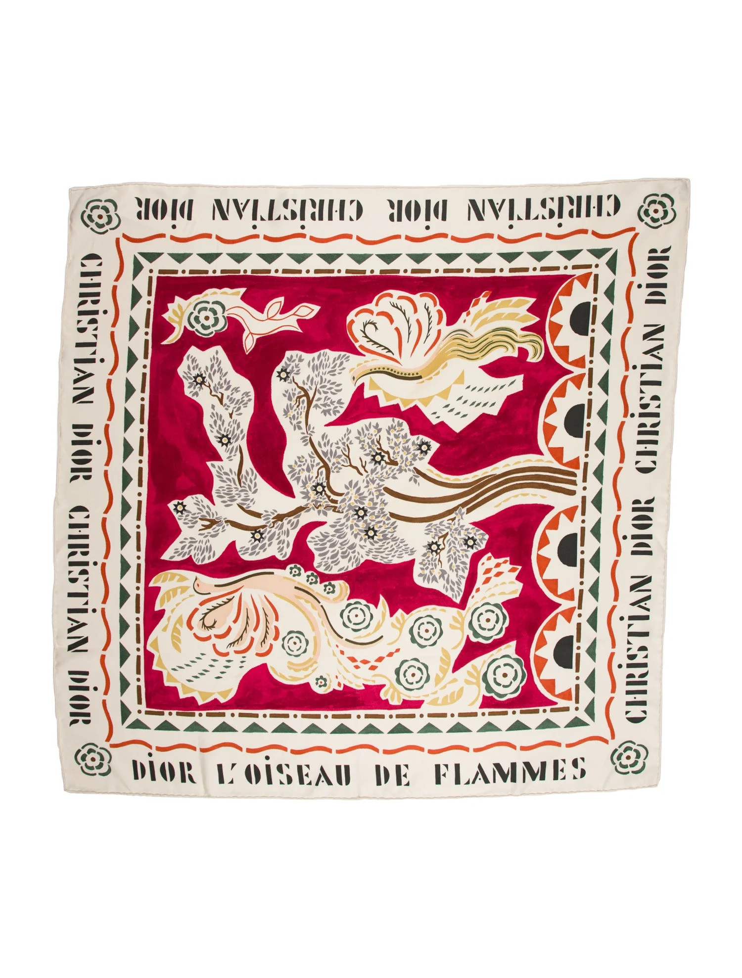 Silk Printed Scarf | The RealReal