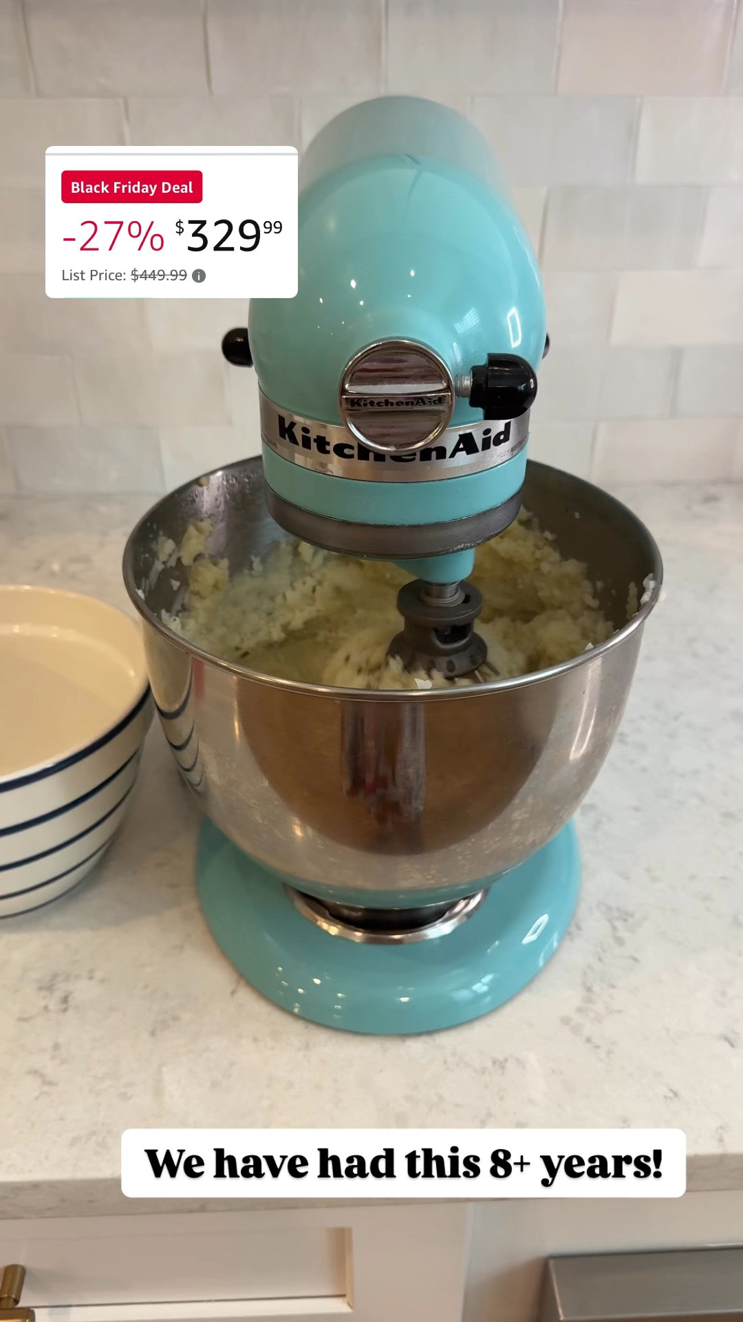 KitchenAid mixer. We have had this more than eight years and absolutely love it. Christmas gift for her. Kitchen necessity. Kitchen must haves.

#LTKHome #LTKCyberWeek #LTKGiftGuide