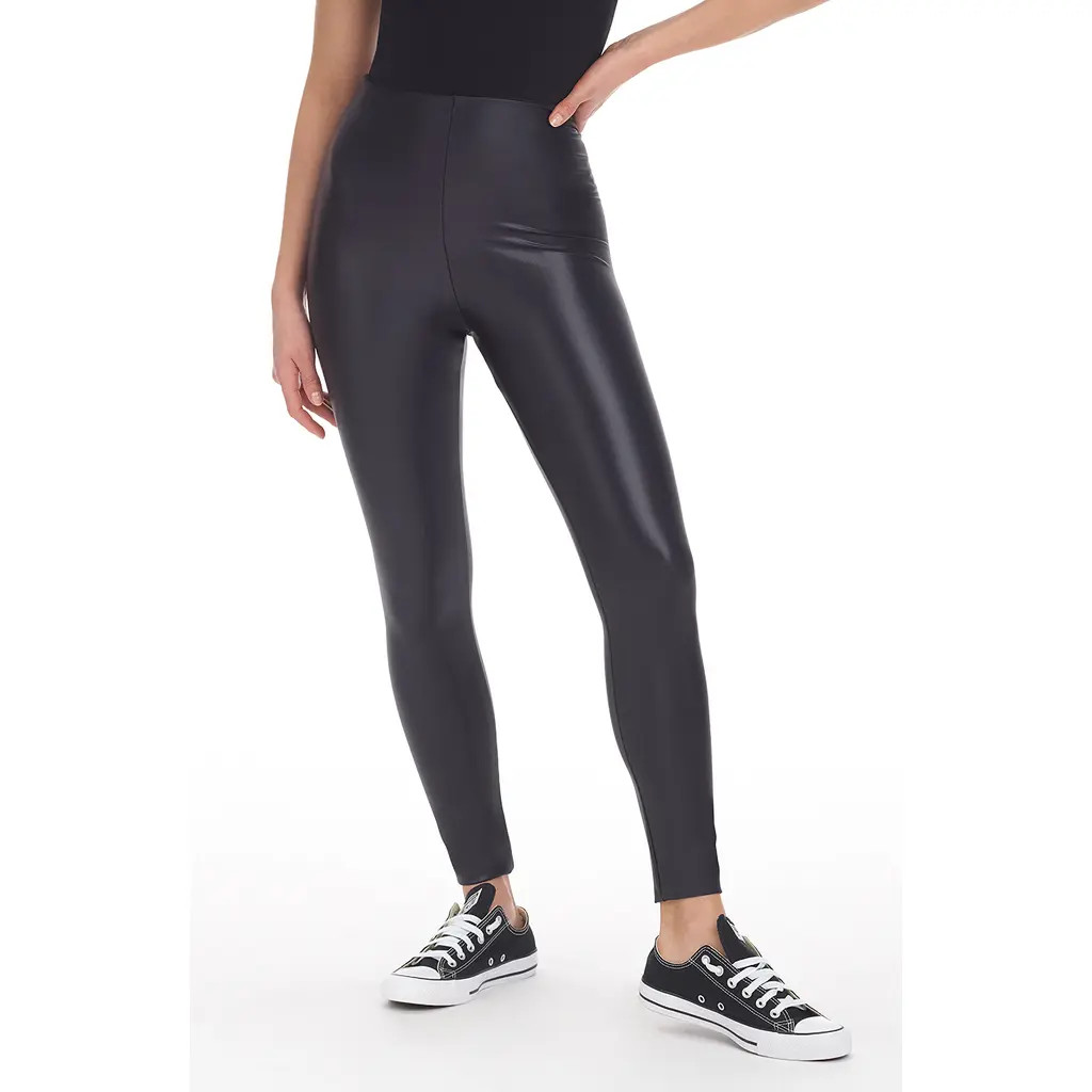 Commando Matte Metallic Leggings in Oxide at Nordstrom, Size Large | Nordstrom