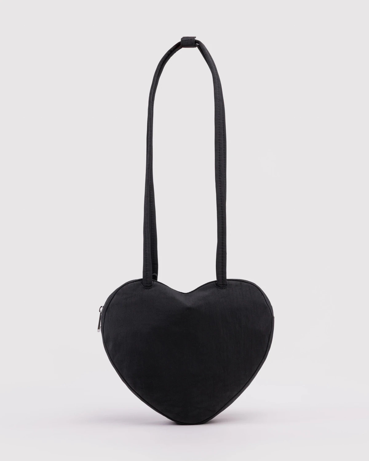 Nylon Heart Bag Black - Baggu | BAGGU