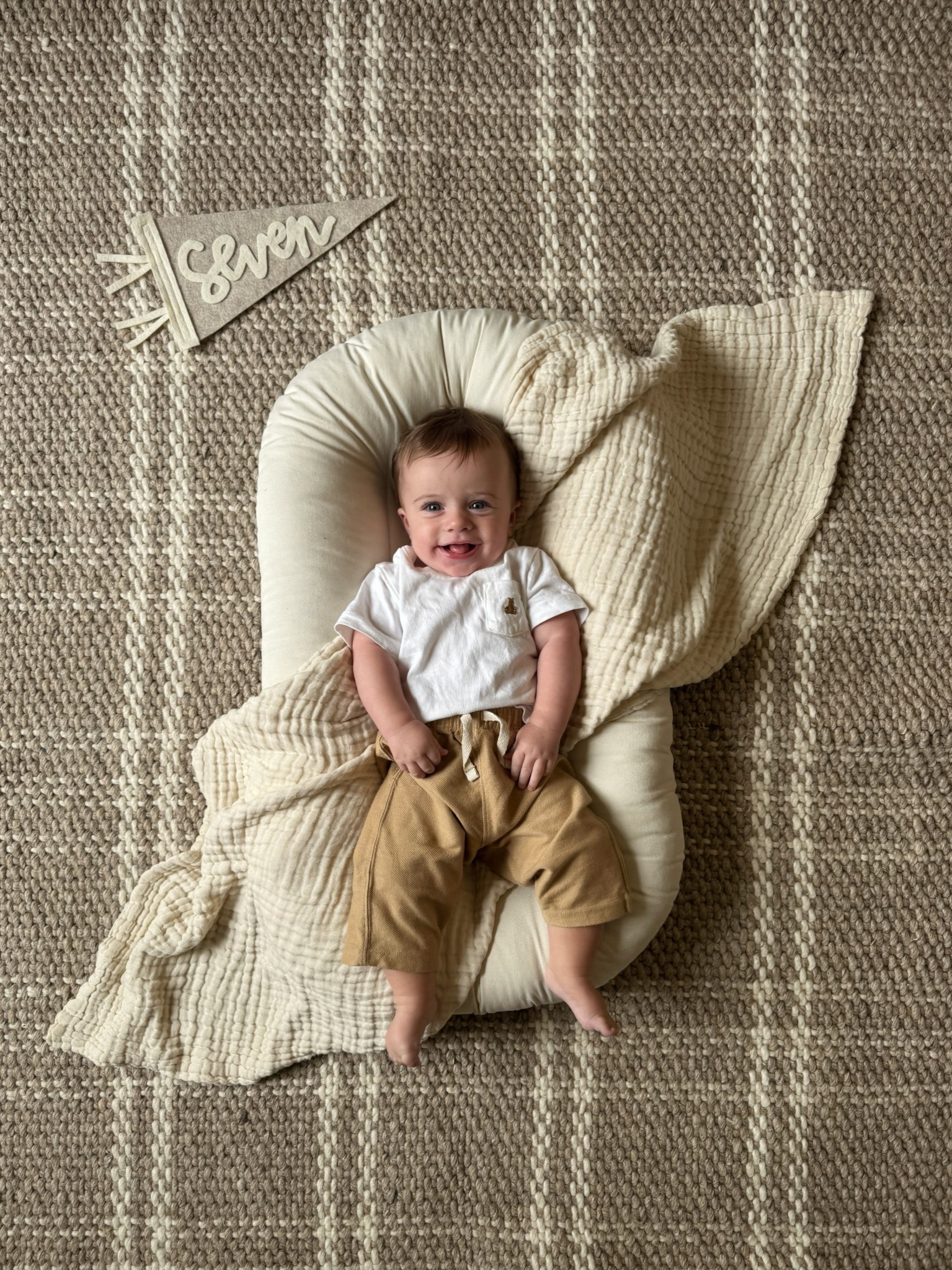 seven months of sweetness 🤎

#LTKbaby