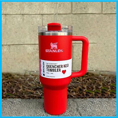 2024 Valentines Day Gift Red-Stanley-Cup 40 oz Quencher H2.0 Stanley Tumbler Mug  | eBay | eBay US
