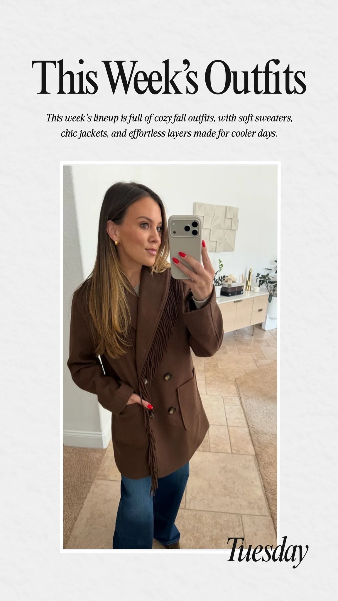 This week’s outfits! 

#LTKootd