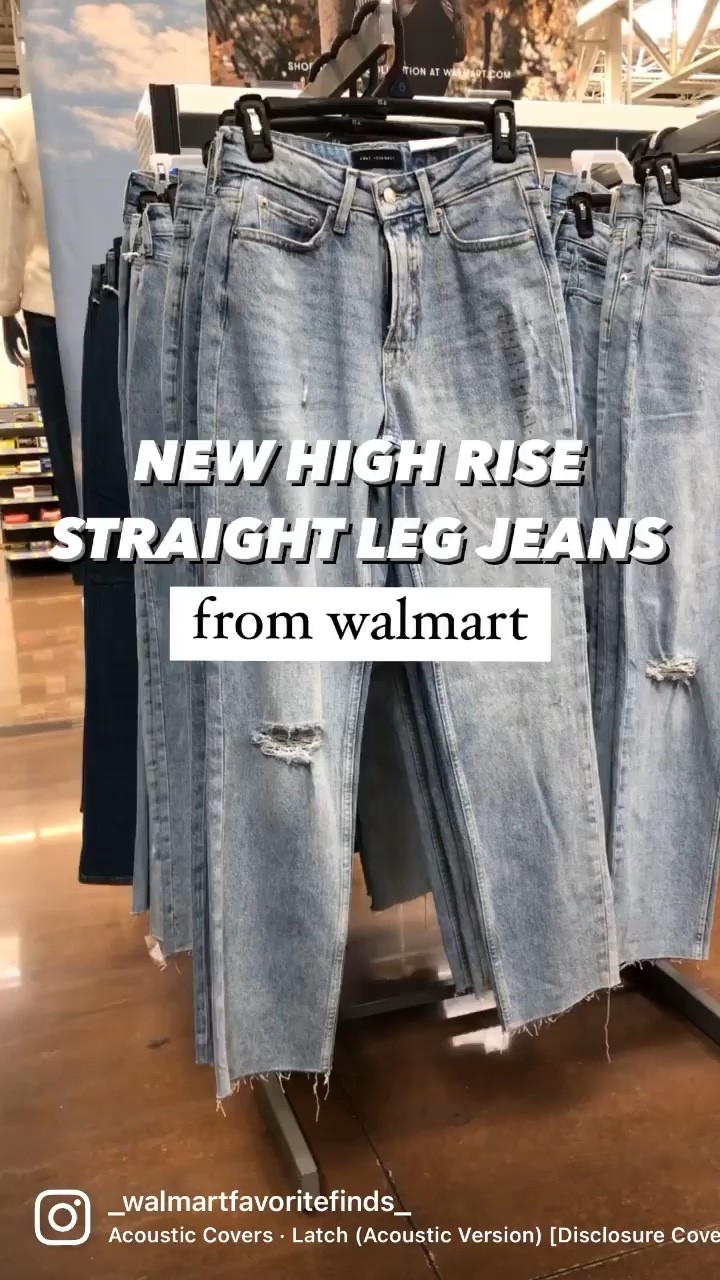 New high rise straight leg jeans 









Walmart. Walmart fashion. Walmart style. 90s fashion. Free assembly.

#LTKunder50 #LTKunder100 #LTKstyletip
