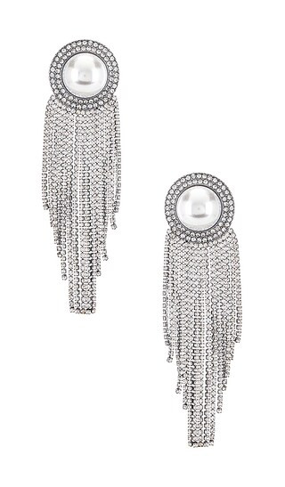 Juliana Earring in Pewter | Revolve Clothing (Global)