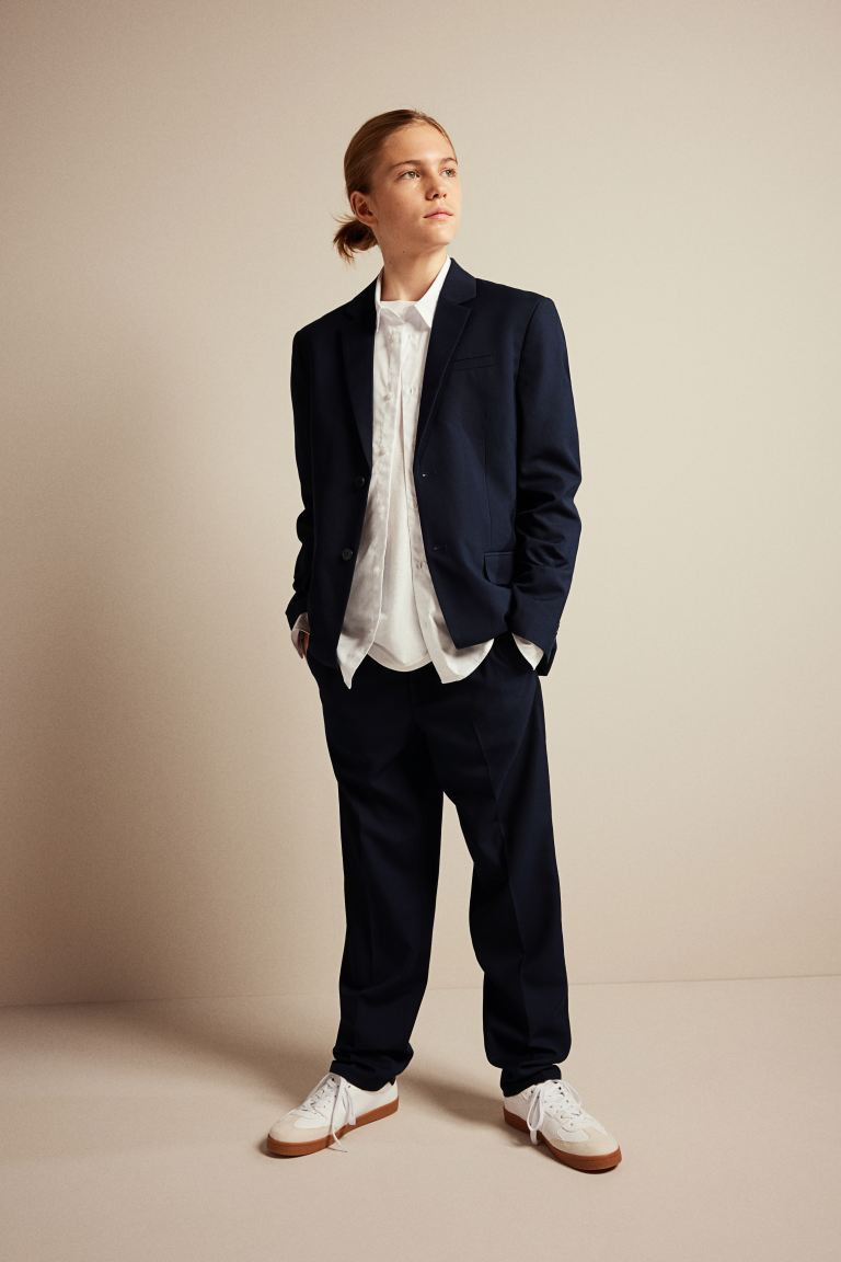 Suit - Navy blue - Kids | H&M AU | H&M (AU)