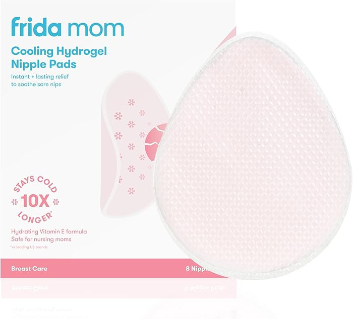 Frida Mom Nursing Pads, Cooling Hydrogel Nipple Pads for Hydration and Soothing Sore Nipples, Bre... | Amazon (US)