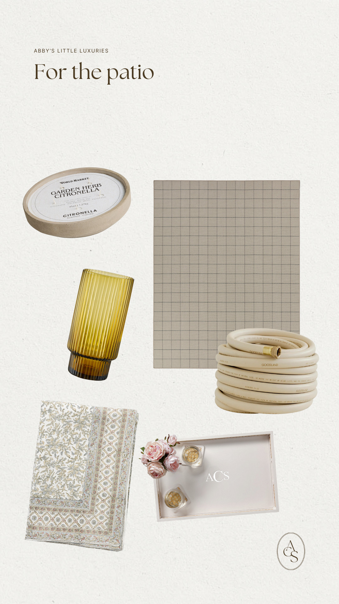 Abby's Little Luxuries - For the Patio! 

 #LTKSeasonal #LTKHome