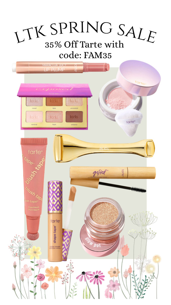 The LTK Spring Sale has landed!! Save on Tarte beauty products with the code: FAM35 You already know I swear by shape tape and I love their palettes!  

 #LTKSpringSale #LTKSaleAlert #LTKBeauty